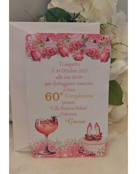 INVITO COMPLEANNO ADULTI