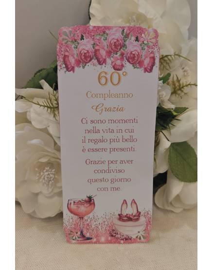 SEGNAPOSTO compleanno adulti