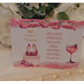 SEGNATAVOLO COMPLEANNO ADULTI CON NOMI INVITATI
