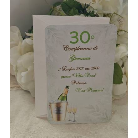 INVITO COMPLEANNO ADULTI