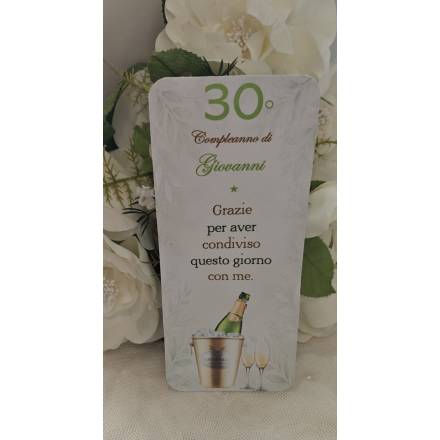 SEGNAPOSTO compleanno adulti