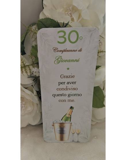 SEGNAPOSTO compleanno adulti