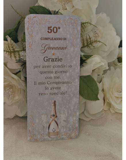 SEGNAPOSTO compleanno adulti
