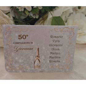 SEGNATAVOLO COMPLEANNO ADULTI CON NOMI INVITATI
