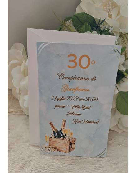 INVITO COMPLEANNO ADULTI