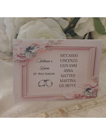 Segnalibro nozze oro