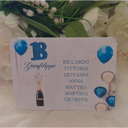 SEGNATAVOLO 18 ANNI