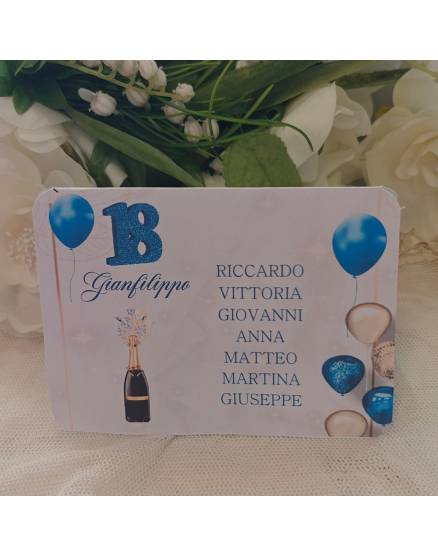SEGNATAVOLO 18 ANNI