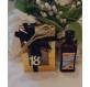 BOMBONIERA 18 ANNI LIQUORE MIGNON BOX VETRINA ORO