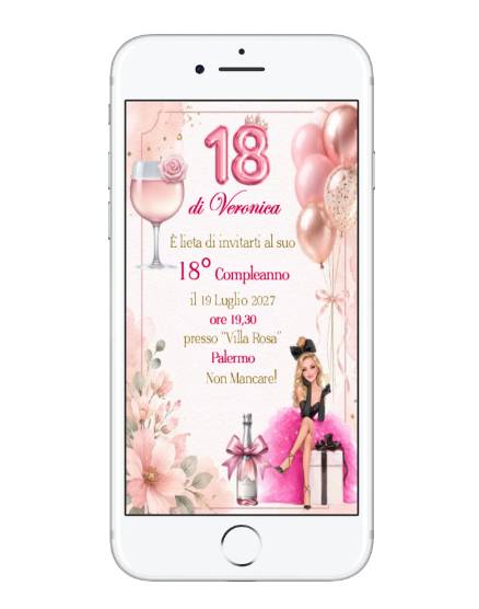 INVITO DIGITALE 18 ANNI