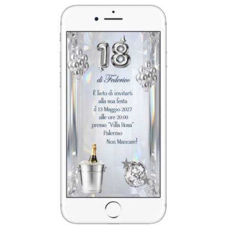 INVITO DIGITALE 18 ANNI