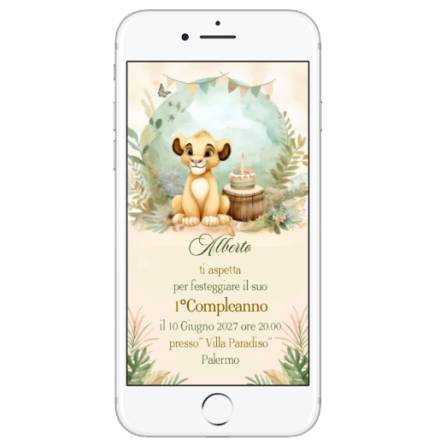 INVITO DIGITALE COMPLEANNO 
