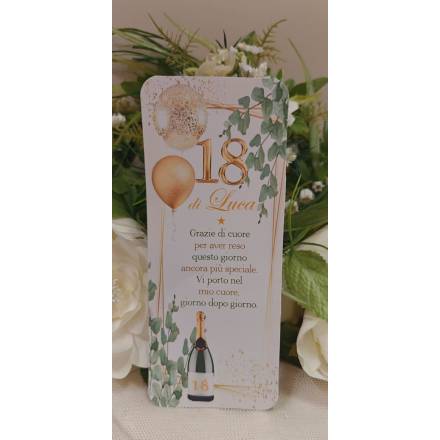 SEGNAPOSTO 18 anni