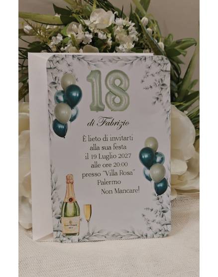 INVITO 18 ANNI