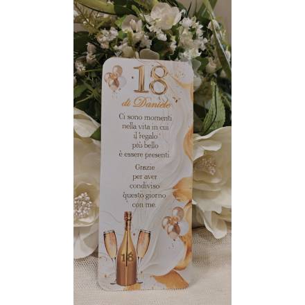 SEGNAPOSTO 18 anni