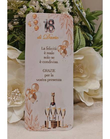 SEGNAPOSTO 18 anni