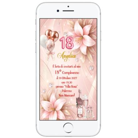 INVITO DIGITALE 18 ANNI