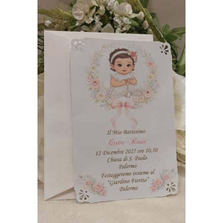INVITO BATTESIMO BIMBA