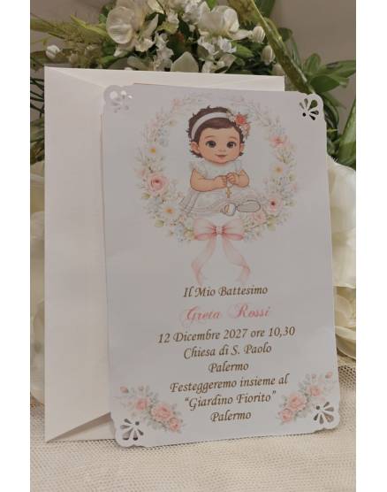 INVITO BATTESIMO BIMBA