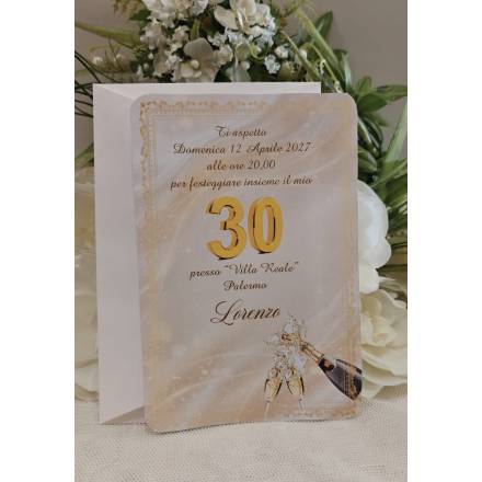 INVITO COMPLEANNO ADULTI