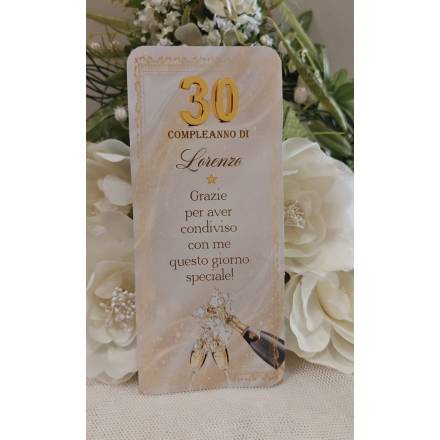 SEGNAPOSTO compleanno adulti