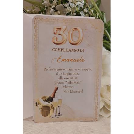 INVITO COMPLEANNO ADULTI
