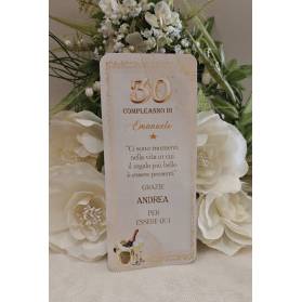 SEGNAPOSTO 30 ANNI UOMO
