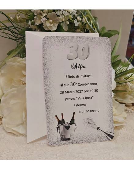 INVITO COMPLEANNO ADULTI