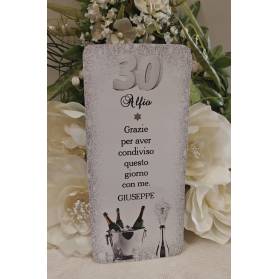 SEGNAPOSTO 30 ANNI UOMO
