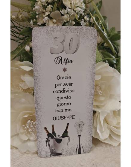 SEGNAPOSTO compleanno adulti