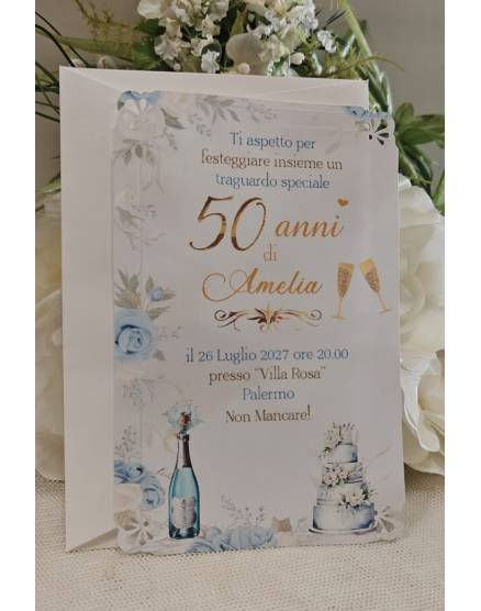 INVITO COMPLEANNO ADULTI
