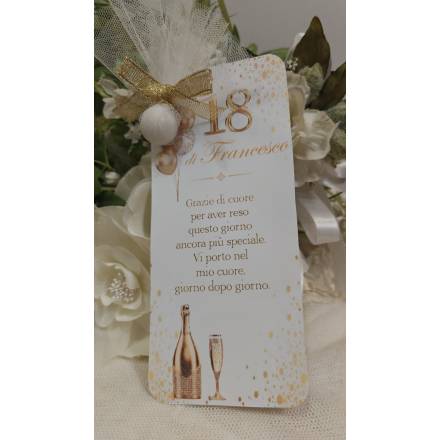 SEGNAPOSTO 18 anni
