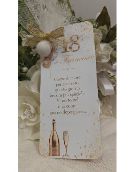 SEGNAPOSTO 18 anni