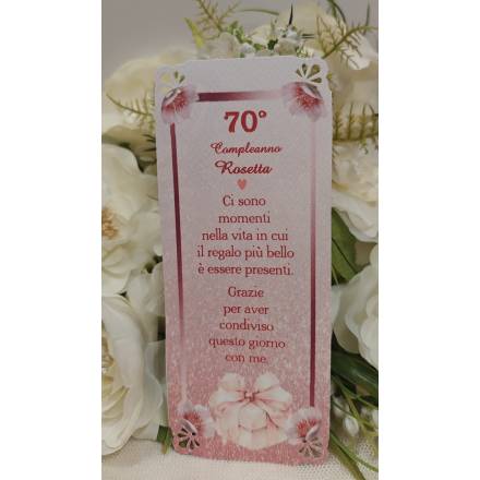 SEGNAPOSTO compleanno adulti