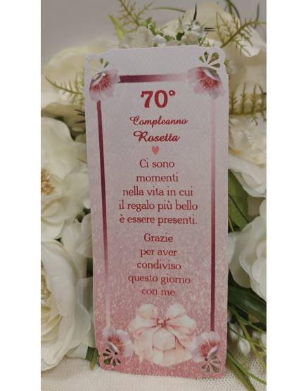 SEGNAPOSTO compleanno adulti