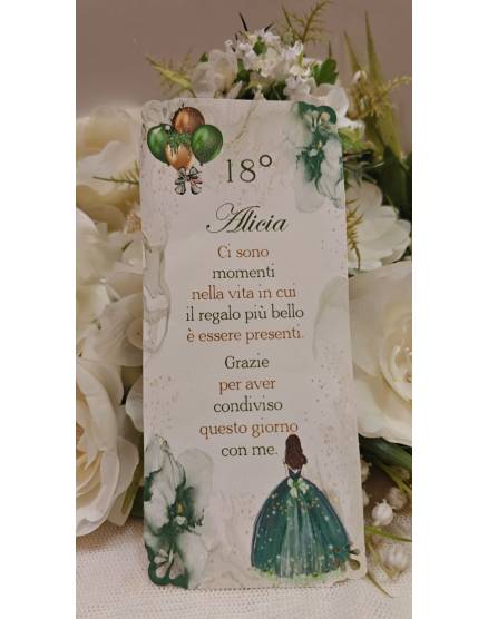 SEGNAPOSTO 18 anni