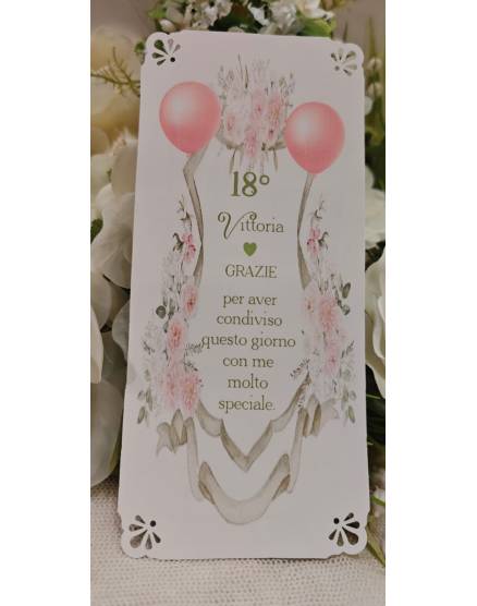 SEGNAPOSTO 18 anni