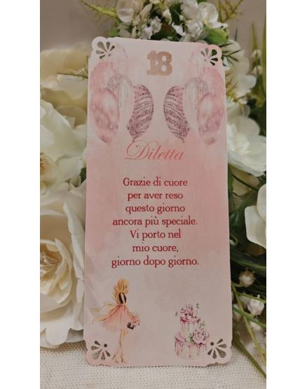 SEGNAPOSTO 18 anni