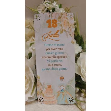 SEGNAPOSTO 18 anni