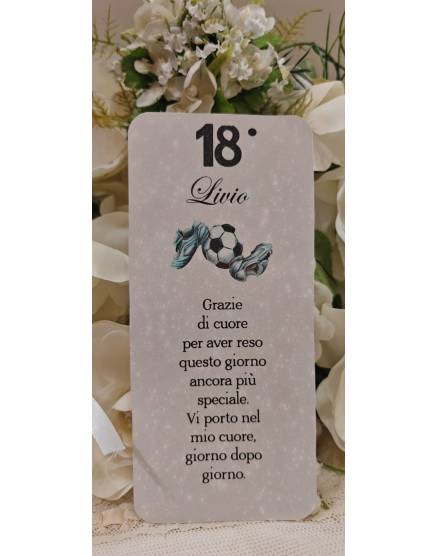 SEGNAPOSTO 18 anni
