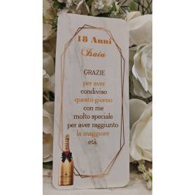 SEGNAPOSTO 18 ANNI RAGAZZO
