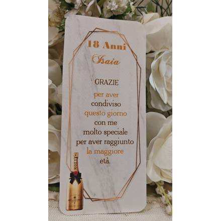 SEGNAPOSTO 18 anni