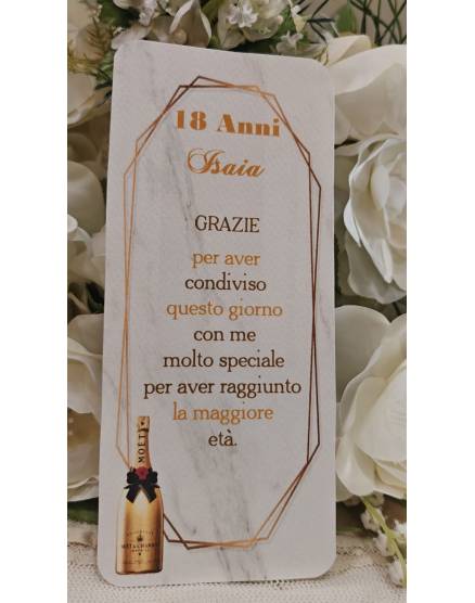SEGNAPOSTO 18 anni