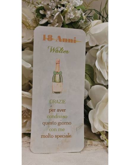 SEGNAPOSTO 18 anni