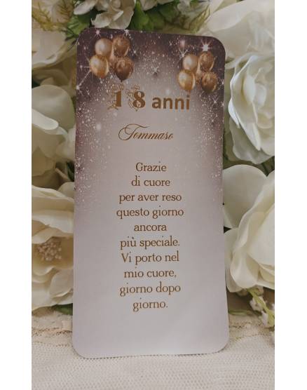 SEGNAPOSTO 18 anni