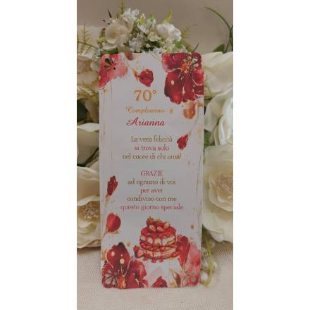 SEGNAPOSTO compleanno adulti