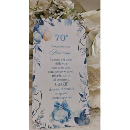 SEGNAPOSTO compleanno adulti