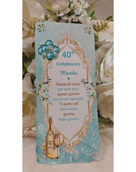 SEGNAPOSTO compleanno adulti