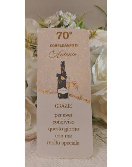 SEGNAPOSTO compleanno adulti