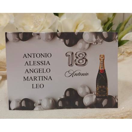 SEGNATAVOLO 18 ANNI